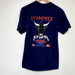 Vintage Bull Shirt Stampede Affiliated Foods Midwest T-Shirt